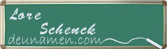 Lore Schenck Visitenkarte